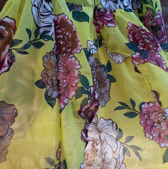 Ashley Stewart Hi Low Chiffon Top 22/24 - Picture 3 of 5